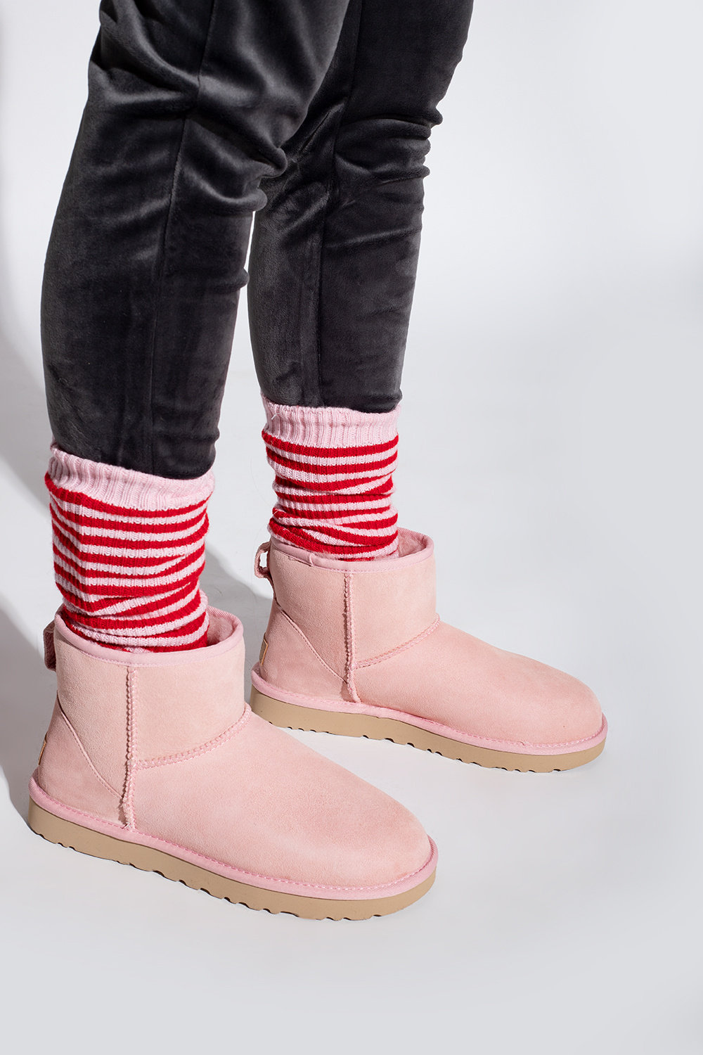 Pink classic uggs sale